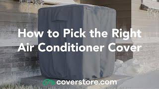 How to Choose the Right Air Conditioner Cover