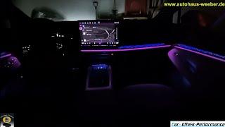 VW ID.7 Ambientebeleuchtung 30 Farben, Interior Lighting, Armaturenbrettbeleuchtung, Innenraumlicht