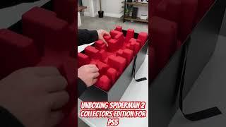 Unboxing Spiderman 2 collectors Edition For Ps5 #gaming #marvelspiderman #marvel #ps5 #collectors