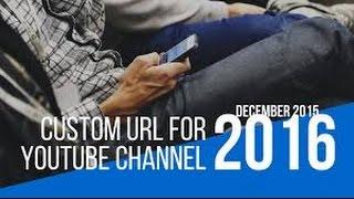 How to claim a custom YouTube URL without 100 subscribers