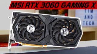 Komplett lautlos mit 2 Lüftern! MSI RTX 3060 Gaming X Benchmarks & Test/Review