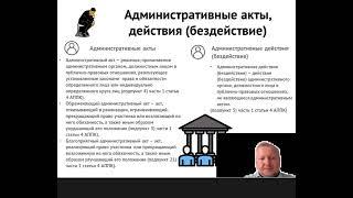 05 Административные акты и административное действие бездействие