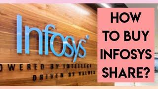 How to Buy Infosys Shares Online | Infosys ka Share Kaise Kharide (HINDI)