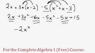 Simplifying Expressions - Pt. 4