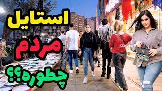 IRAN 2023 , Night walk in Tehran / میدان ولیعصر