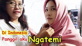 ISTRI JEPANG PAKAI JILBAB IKUT PENGAJIAN DI KAMPUNG