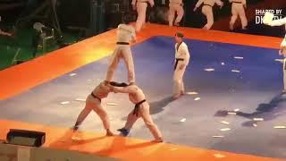 TKD board breaking demo