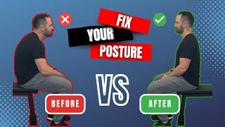 Posture Correction Stretch and Exercises | INSTANT IMPROVEMENT!