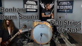 Our Quest for the Bonham Sound In Our Home Studio!