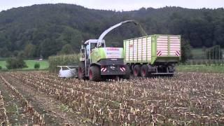 Claas Jaguar 870 mit Orbis 600 (Sound!!!)