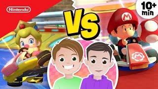 Bestie vs Bestie Challenge  Mario Kart 8 Deluxe Custom Cup Baby Themed Races  | @PlayNintendo