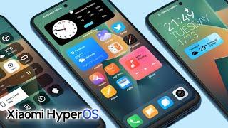 Versi Dark Mode - Tema Hyper OS Oppo & Realme