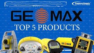 Top 5 GeoMax Products | Engineer Supply