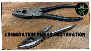 Restoring old combination pliers | Dr. Hut of Handcraft