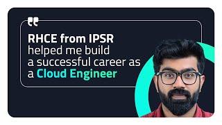 How RHCE from IPSR helped Sreehari to build a career as Cloud Engineer  | Red Hat Certified Engineer