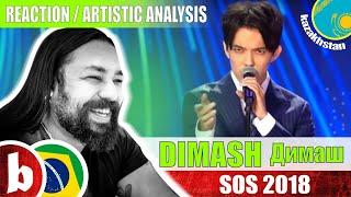 DIMASH! - SOS 2018 - Reaction Reação & Artistic Analysis (SUBS)