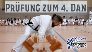 Taekwondo - Florian Treichel - Prüfung zum 4. Dan