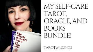 My Self-Care Tarot, Oracle, and Books Bundle! #selfcarebundle