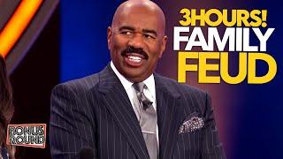 Funniest Family Feud With Steve Harvey | Over 3 Hours!