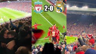 Anfield Erupts As Liverpool Win 2-0 Against Real Madrid In The Champions League +Mbappé Penalty Miss