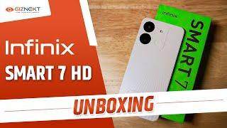 Infinix Smart 7 HD Unboxing - Budget Smartphone Priced @ Rs. 5,999 || Giznext.com