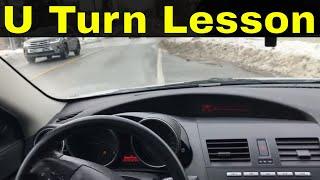 How To Do A U Turn-Beginner Driving Lesson