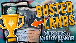  TROPHY TIME ⏰  The EPIC Storm + 2 SURVEIL LANDS! Karlov Manor: Thundering Falls + Undercity Sewers