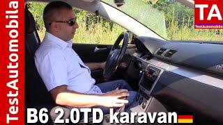 VW Passat B6 - 2.0TD - 140KS karavan TEST