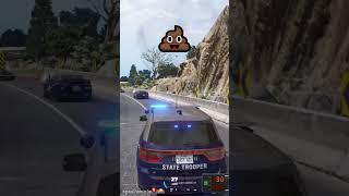 Police Chase Doesn't End Well in GTA 5 RP