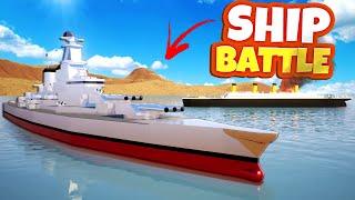 EPIC Lego Ship Battle Leads to Sinking Survival in Brick Rigs Multiplayer!