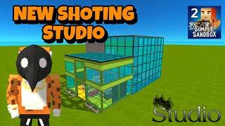 New Shoting Studio in SIMPLE SANDBOX 2