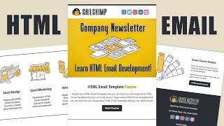 Build Responsive HTML Email Templates with HTML Tables & CSS - 2025