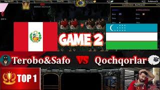 DOTA TOP 1 - Terobo&Safo vs Qochqorlar (GAME 2) Group D