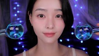 ASMR (Sub) Cool Healing facial therapy to help you sleep  | Role Play for Headache Relief