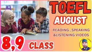 TOEFL CLASS 8 9  READING AND LISTENING #afsartechworld #howto #telugu