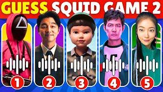 Guess Squid Game 2 Characters by Their Voice & Song ~ Squid Game Season 2 Quiz 