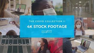 The COVID Collection II  |  COVID-19 pandemic stock video