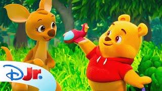 Playdate with Winnie the Pooh | Play with Kanga's Toy Plane ️ | @disneyjr