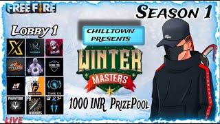 1000 INR WINTER SCRIMS BY CHILLTOWN LOBBY 1 || LIVE || SVIZ