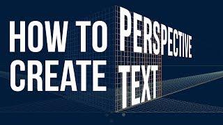 How to Create Perspective Text in Illustrator