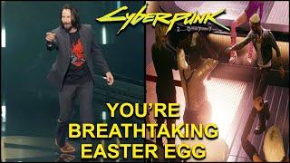 You're Breathtaking Easter Egg | Off The Leash Side Job - Cyberpunk 2077