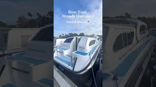 Take A Tour Of Our Broads Harmony - Norfolk Broads Boat Hire #boatingholidays #norfolkbroads