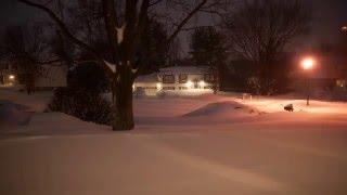 Snowzilla 2016 Timelapse - East Coast Blizzard (Reston, VA)