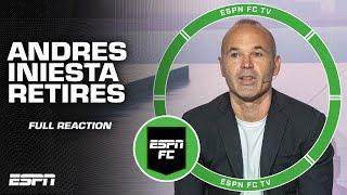 FULL REACTION: Andres Iniesta announces retirement | ESPN FC