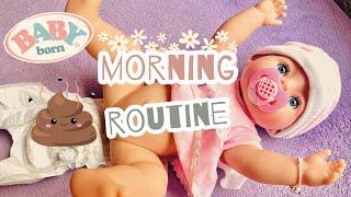 Relaxing Baby Born Morning Routine 