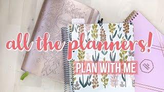Using 3 Planners for May | Passion Planner | Plum Paper Planner | Content Planner