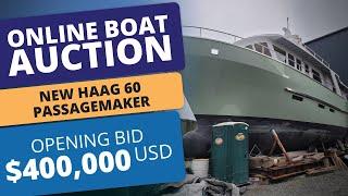 For Sale by Online Boat Auction: New Haag 60 Passagemaker in New Zealand - Opening bid $400,000 USD