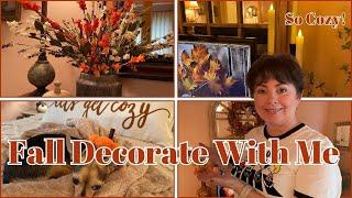 COZY FALL BEDROOM DECORATING IDEAS  DECORATE FOR FALL WITH ME  TRADITIONAL FALL COLORS