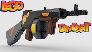 Lego Tommygun toy drumgun model that works