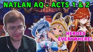 ALREADY BREAKING MY HEART! | 5.0 Archon Quest Acts 1 & 2 FULL REACTION | Genshin Impact